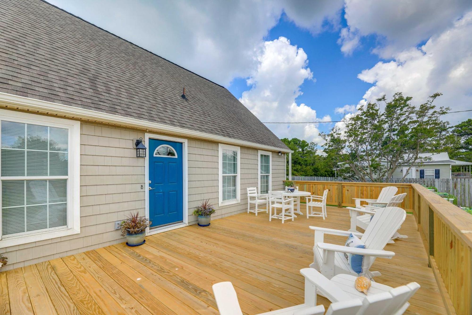 The Willowberry House With Deck And Grill! Harkers Island Luaran gambar