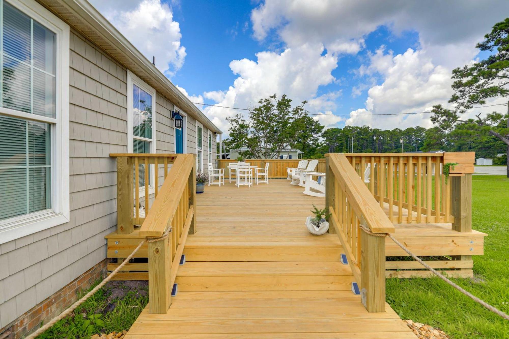 The Willowberry House With Deck And Grill! Harkers Island Luaran gambar