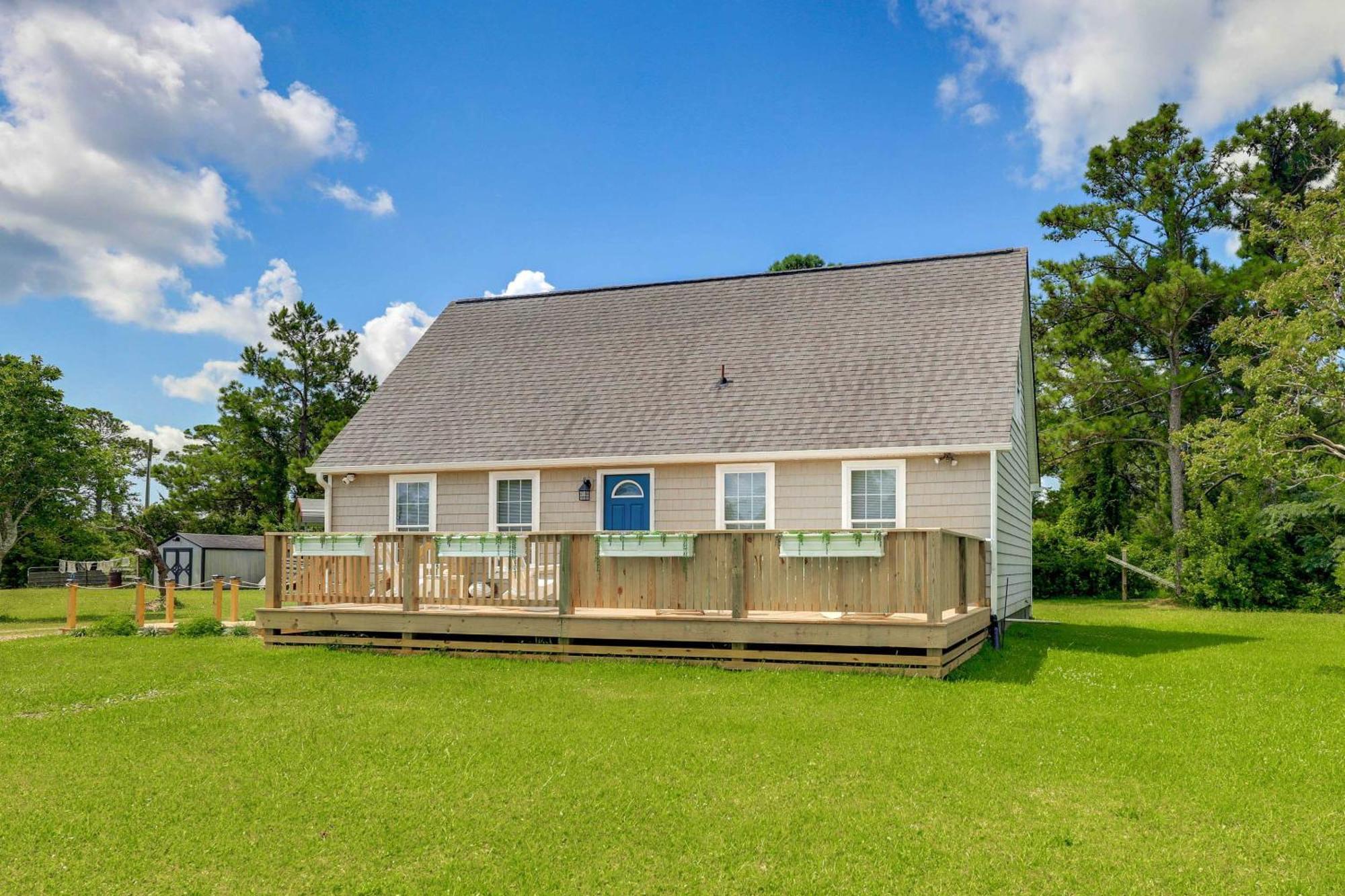 The Willowberry House With Deck And Grill! Harkers Island Luaran gambar